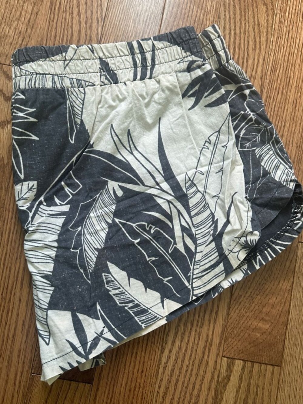 Billabong Women's Boardshorts - Gray/Blue Tropical Print